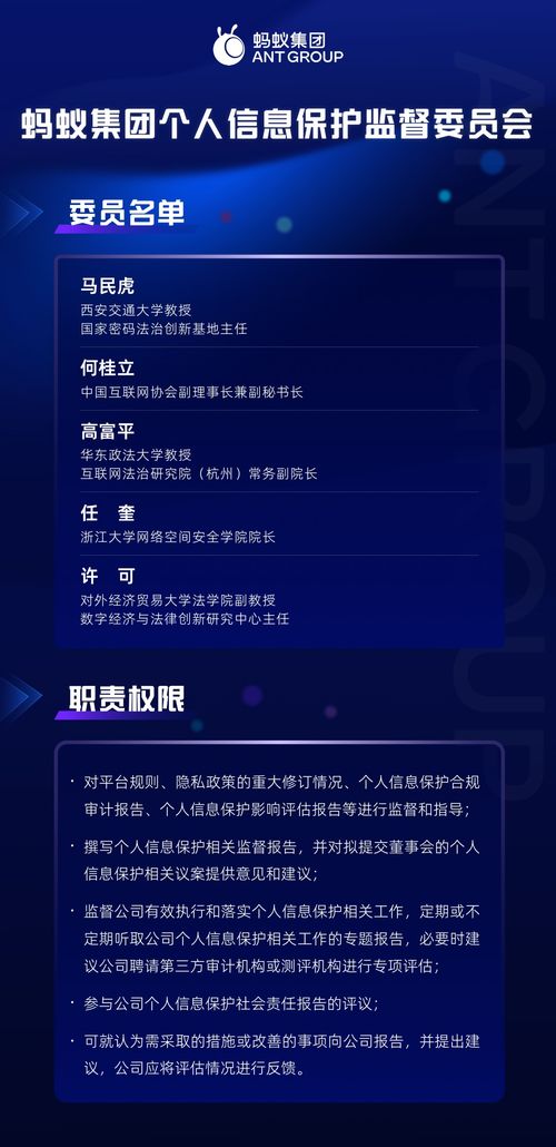 守護數字時代的隱私防線 探秘螞蟻集團個人信息保護監督委員會